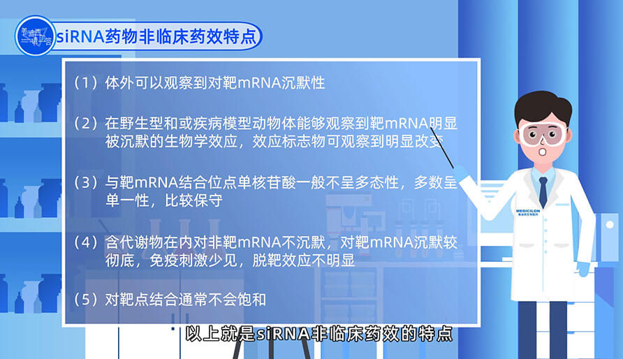 siRNA藥物非臨床藥效特點(diǎn)