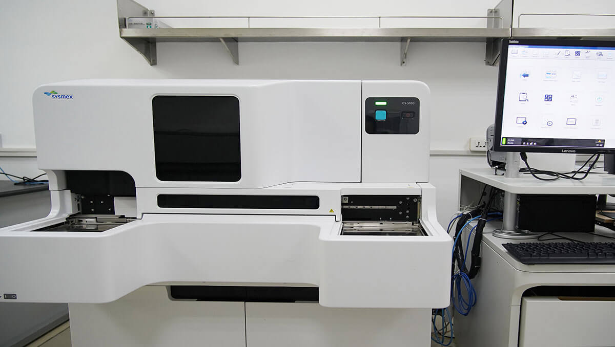 臨床病理研究?jī)x器之Sysmex CS-5100全自動(dòng)凝血分析儀