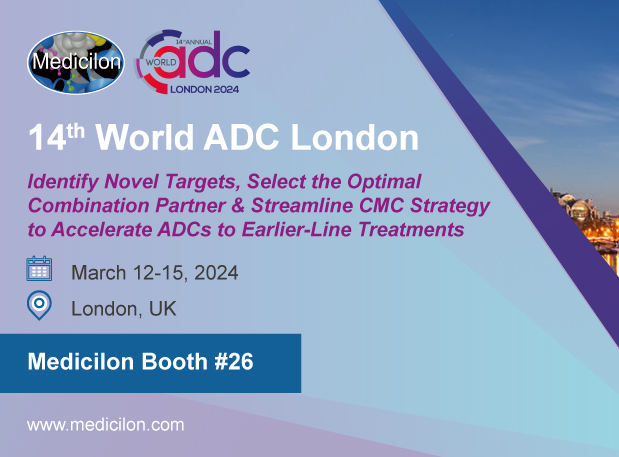 卷王ADC，倫敦見 | 美迪西邀您共赴第14屆World ADC大會